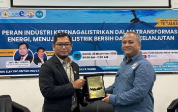 Dukung Generasi Melek Energi Bersih, Manager UBP Teluk Sirih Jadi Narasumber Utama Seminar di Universitas Tanjungpura