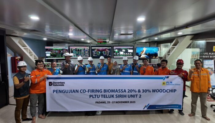 Uji Coba Co-Firing Biomassa Woodchip Hingga 30%, UBP Teluk Sirih Tingkatkan Produksi Green MWh