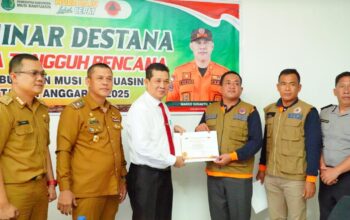 BPBD Muba Tetapkan Desa Ulak Paceh Jaya sebagai Destana 2025, Libatkan 20 Relawan