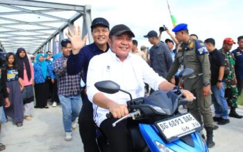 Fokus Bangun Infrastruktur, Bupati Muara Enim Dapat Apresiasi Gubernur Sumsel