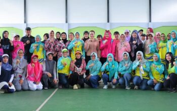 Ketua GOW Palembang Buka Turnamen Tenis PERWOSI 2025, Dorong Perempuan Aktif dan Berprestasi