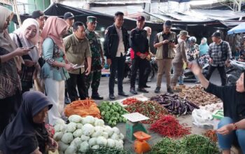 Hadapi Natal dan Tahun Baru, Pemkab OKU Intensifkan Pemantauan Pasar