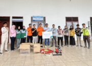 PLN Indonesia Power UBP Keramasan Perkuat Penanganan Karhutla, Salurkan Pompa Pemadam ke Masyarakat Peduli Api Desa Payakabung