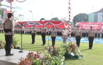 Upacara Kenaikan Pangkat 2026, Kapolda Sumsel Ajak Personel Introspeksi Diri