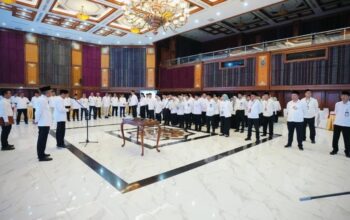 Lantik 146 Pejabat Kemensos, Gus Ipul Tegaskan Jangan Ada “Bisik-bisik”