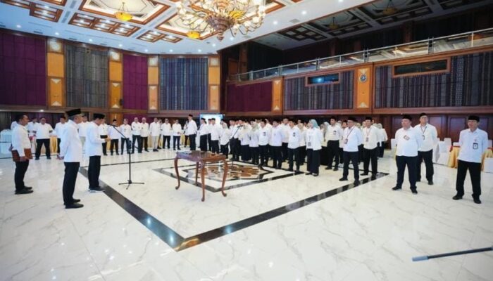 Lantik 146 Pejabat Kemensos, Gus Ipul Tegaskan Jangan Ada “Bisik-bisik”