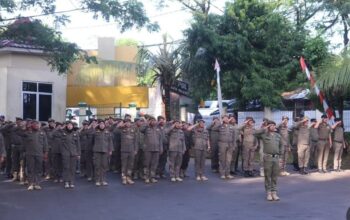 Satpol PP Dijaga Satpam? Logika APBD Kota Palembang Dipertanyakan