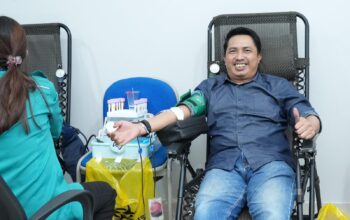 PLN Indonesia Power UBP Keramasan Gelar Donor Darah, Wujud Kepedulian Kemanusiaan di Bulan K3 Nasional 2026