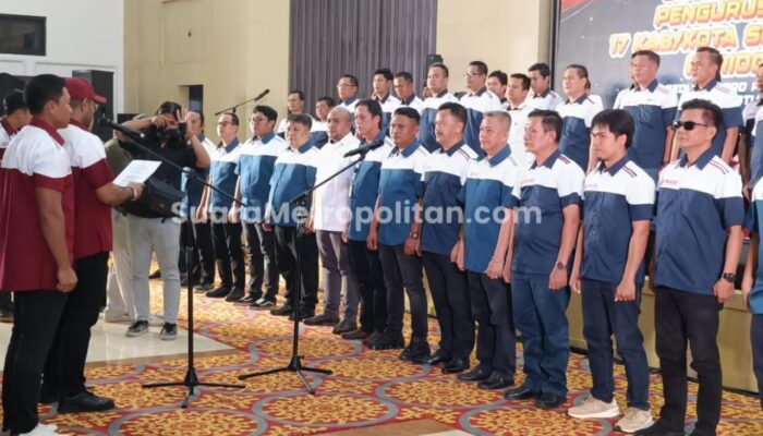 Dilantik Bersama Pengurus Se-Sumsel, Yudi Gautama Nahkodai ORADO Palembang
