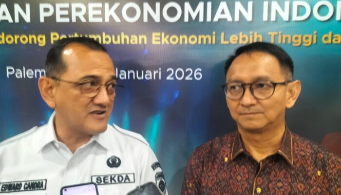 Pertumbuhan Ekonomi Sumsel Lampaui Nasional, Inflasi Tetap Terkendali