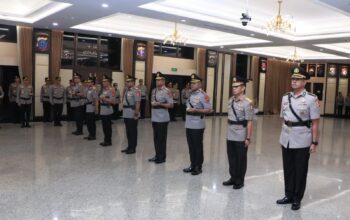 Kapolri Pimpin Sertijab Pejabat Utama, Polda Sumsel Resmi Dipimpin Irjen Pol Sandi Nugroho