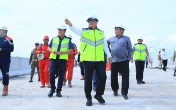 Wagub Cik Ujang Targetkan Jembatan Musi V Bisa Dilalui Saat Mudik Lebaran 2026