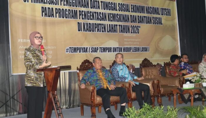 Optimalisasi DTSEN, Pemkab Lahat Perkuat Akurasi Data Pengentasan Kemiskinan