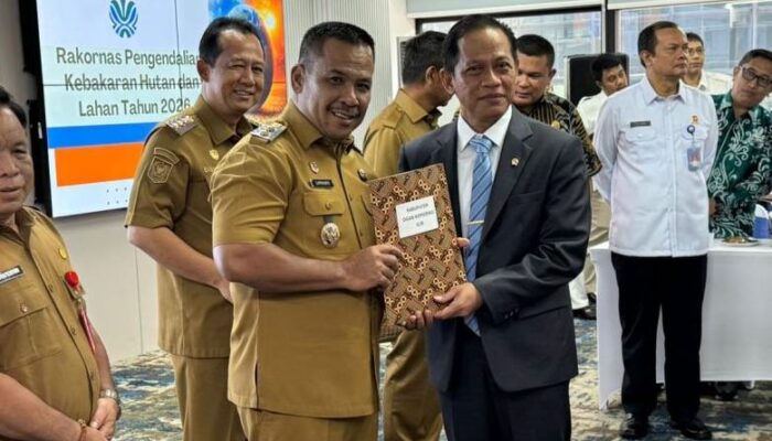 Antisipasi Karhutla 2026, OKI Dapat Bantuan Peralatan Senilai Rp1,5 Miliar dari Pemerintah Pusat