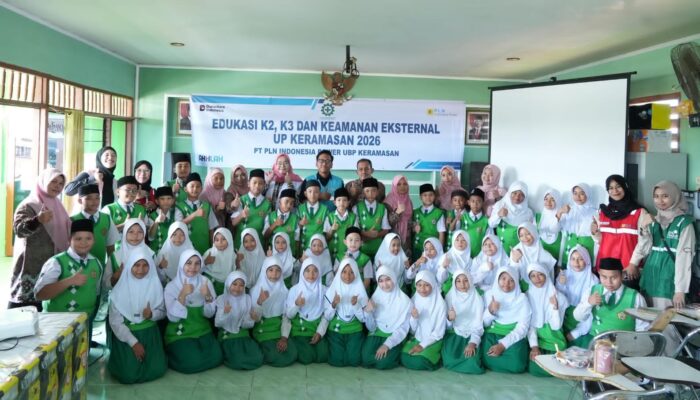 PLN Indonesia Power UBP Keramasan Edukasi K3 “Anak Sehat, Belajar Semangat” Tingkatkan Kesadaran Keselamatan Sejak Dini