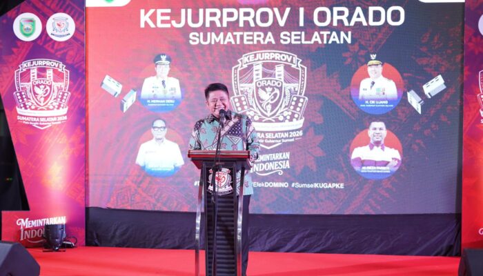 Kejurda Perdana, Herman Deru Dorong Orado Sumsel Cetak Atlet Berprestasi
