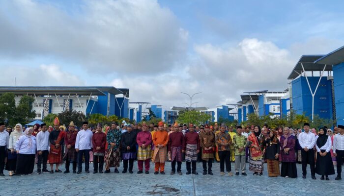 UIN Raden Fatah Gelar Upacara Hardiknas, Suarakan Transformasi Pendidikan Nasional