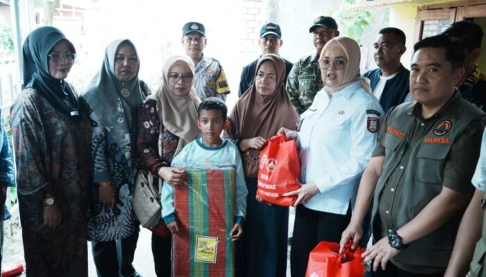 Pemkab Banyuasin Gerak Cepat Bantu Korban Kebakaran di Talang Kelapa