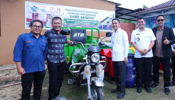 SPP Dibayar Pakai Sampah, Inovasi Bank Sampah Palembang Tuai Pujian Ratu Dewa