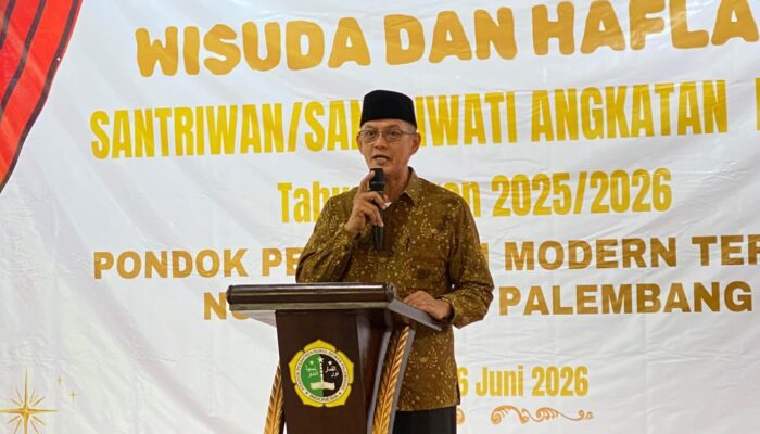 Wakil Ketua PGRI Sumsel hadiri Wisudan dan Haflah: Apresiasi Sistem Pendidikan Ponpes Nurul Qomar