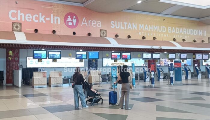 Bandara SMB II Tambah Layanan Internasional, Mobilitas Masyarakat Makin Fleksibel