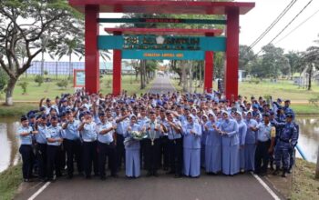 Lanud SMH Sambut Kolonel Asep Wahyu Wijaya, Lepas Kolonel Zulfikri Arif Purba