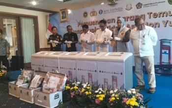 Uang Palsu Hasil Temuan Tujuh Tahun Dimusnahkan, Botasupal Sumsel Ajak Masyarakat Lebih Waspada