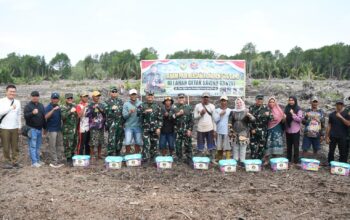 Danrem 044/Garuda Dempo Turun ke Sawah, Dorong Lahan 467 Hektare Jadi Sentra Pangan Baru