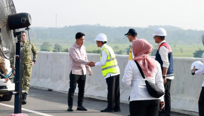 Wapres Gibran Tinjau Progres Akhir Jembatan Musi V, Tol Palembang–Betung Ditarget Beroperasi Akhir Tahun