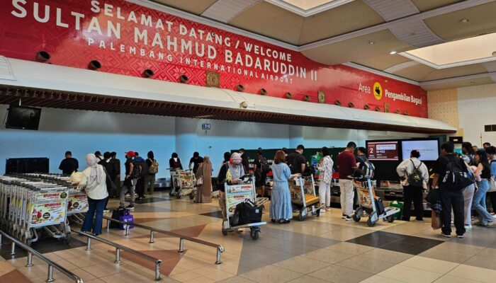 Bandara SMB II Palembang Catat Tren Positif, Penumpang dan Pergerakan Pesawat Sama-Sama Naik