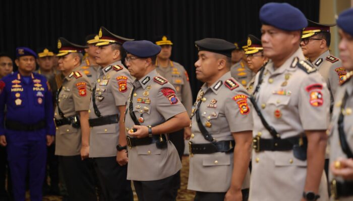 Rotasi Besar di Polda Sumsel, PJU dan Lima Kapolres Resmi Berganti