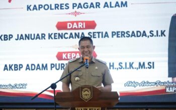 Tongkat Komando Polres Pagar Alam Beralih, Wali Kota Harap Sinergi Terus Terjaga