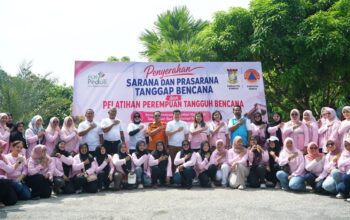 Srikandi PLN Nusantara Power Perkuat Kesiapsiagaan Bencana di Koto Panjang
