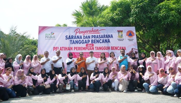 Srikandi PLN Nusantara Power Perkuat Kesiapsiagaan Bencana di Koto Panjang