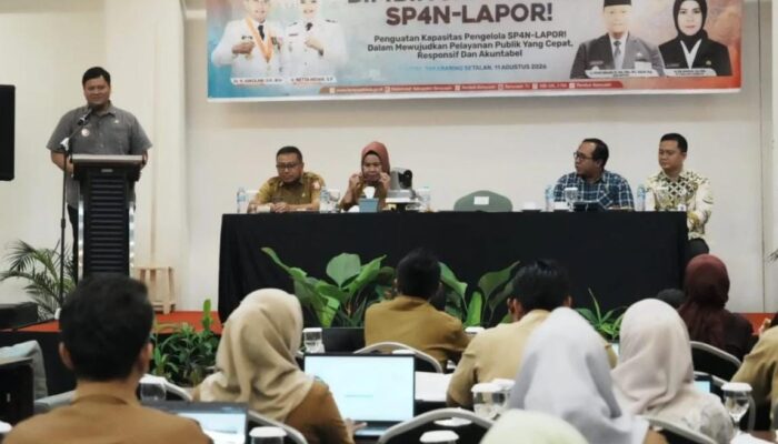 Sekda Banyuasin: Seluruh OPD Wajib Merespons Pengaduan Masyarakat Tepat Waktu
