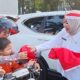 Gerakan Pembagian Bendera Merah Putih Warnai Semarak HUT RI ke-81 di Palembang