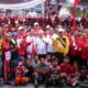Semarak HUT RI, 1.000 Warga Komplek Pemda KM 7 Ikuti Jalan Santai Bersama Ratu Dewa