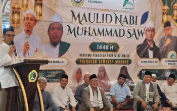 Bukan Sekadar Maulid, Nurul Qomar Palembang Dapat Pesan tentang Masa Depan Santri