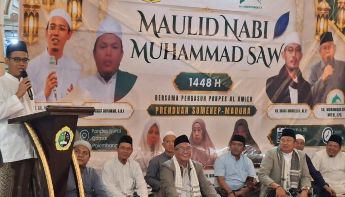 Bukan Sekadar Maulid, Nurul Qomar Palembang Dapat Pesan tentang Masa Depan Santri
