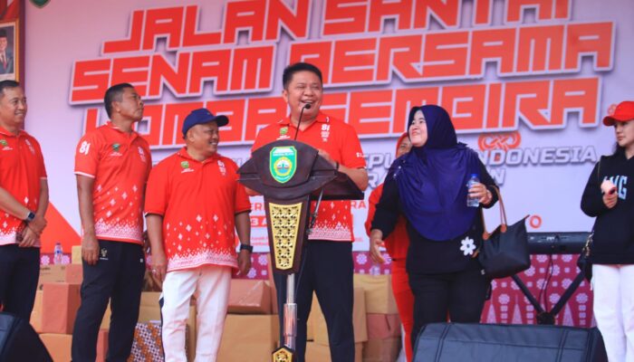 Jalan Santai hingga Lomba Meriahkan HUT ke-81 RI, Herman Deru Bicara Makna Perjuangan Masa Kini