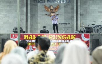 Semarak HUT ke-81 RI di Banyuasin III, Bupati Askolani Puji Kekompakan dan Gotong Royong Warga