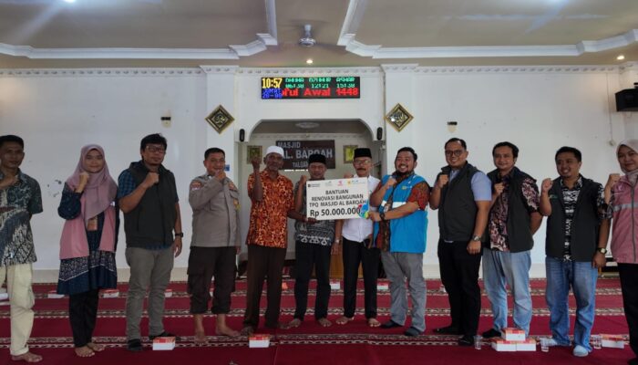 Wujud Kepedulian untuk Generasi Qurani, PLN Indonesia Power Bantu Renovasi TPQ Masjid Al-Barqah