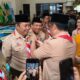 Apresiasi Tokoh Pendidikan, Kwarda Sumsel Sematkan Lencana Pancawarsa IV kepada Prof. Wijaya