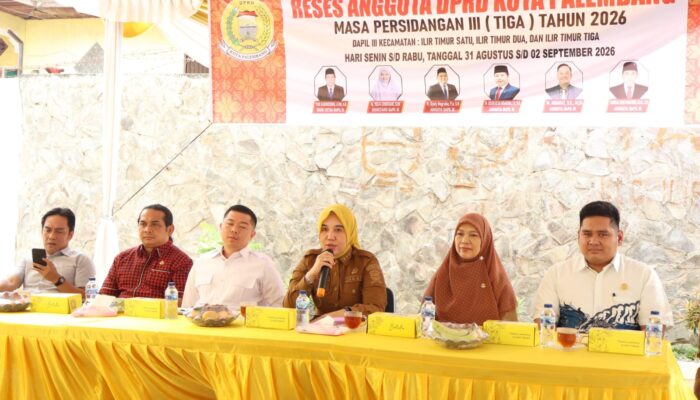 Empat Persoalan Infrastruktur Jadi Aspirasi Warga Ilir Timur II di Reses DPRD Palembang