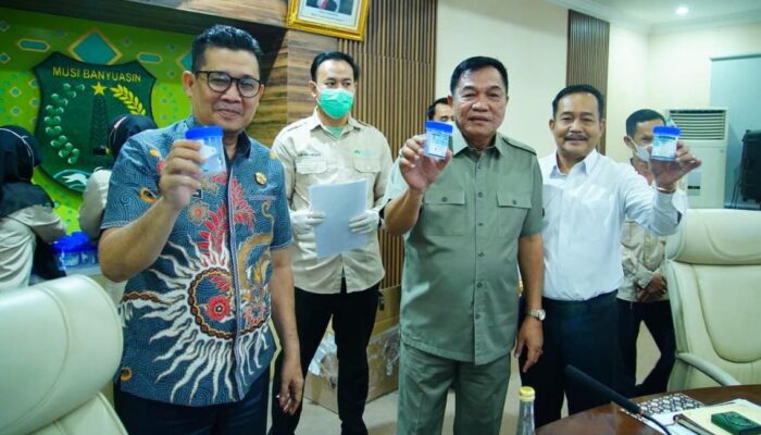 Tak Ada Pengecualian, Bupati hingga Pejabat Muba Ikuti Tes Urine