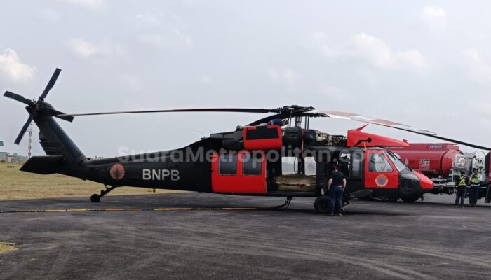 OMC Karhutla Sumsel Terkendala Awan, 9 Ton NaCl Masih Siap Ditebar