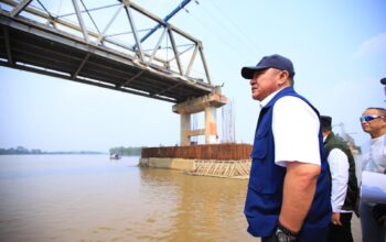 Jembatan P6 Lalan Kembali Molor, Herman Deru: ‘Ayo Kita Pakai Hati’