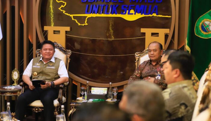 Herman Deru Tekankan Literasi Keuangan ke Bank Mandiri, Tak Hanya Soal Kredit
