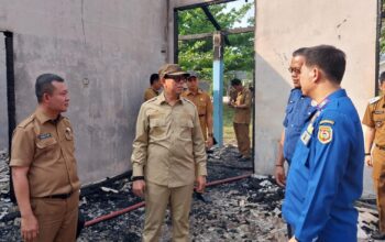 SMPN 21 OKU Terbakar, Pemkab Targetkan Gedung Dibangun Tahun Depan