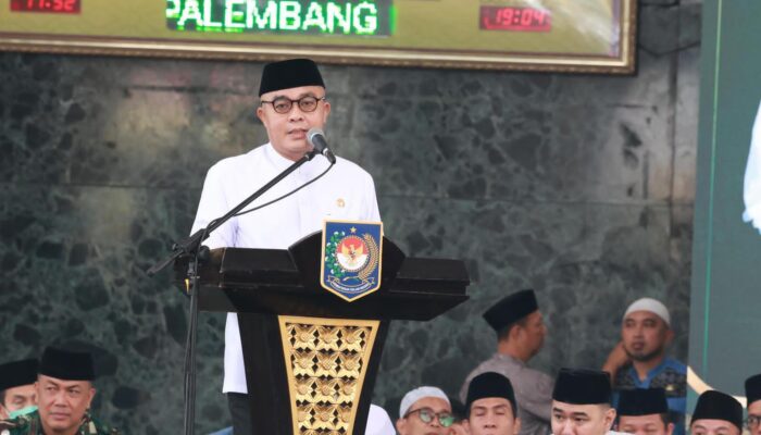 Kabut Asap Belum Pergi, Pemkot Palembang Ajak Warga Bermunajat
